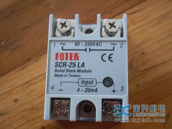 台湾阳明FOTEK特价固态继电器SCR-25LA正品热销