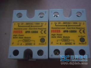 HPR-100DA单相100A固态继电器FOTEK