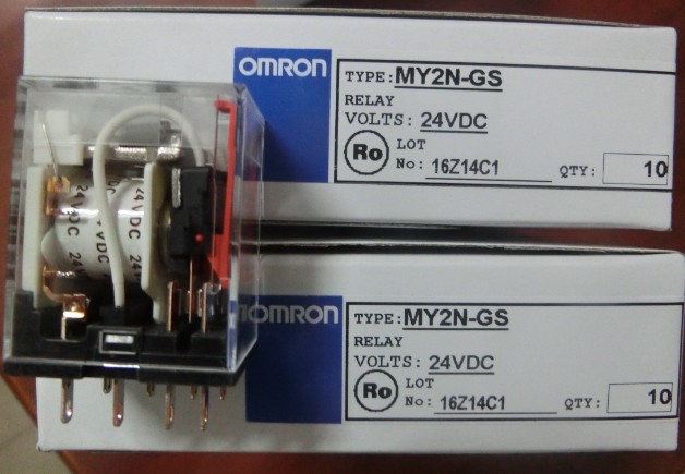 欧姆龙OMRON LY2NJ LY2N-J DC24V  小型继电器