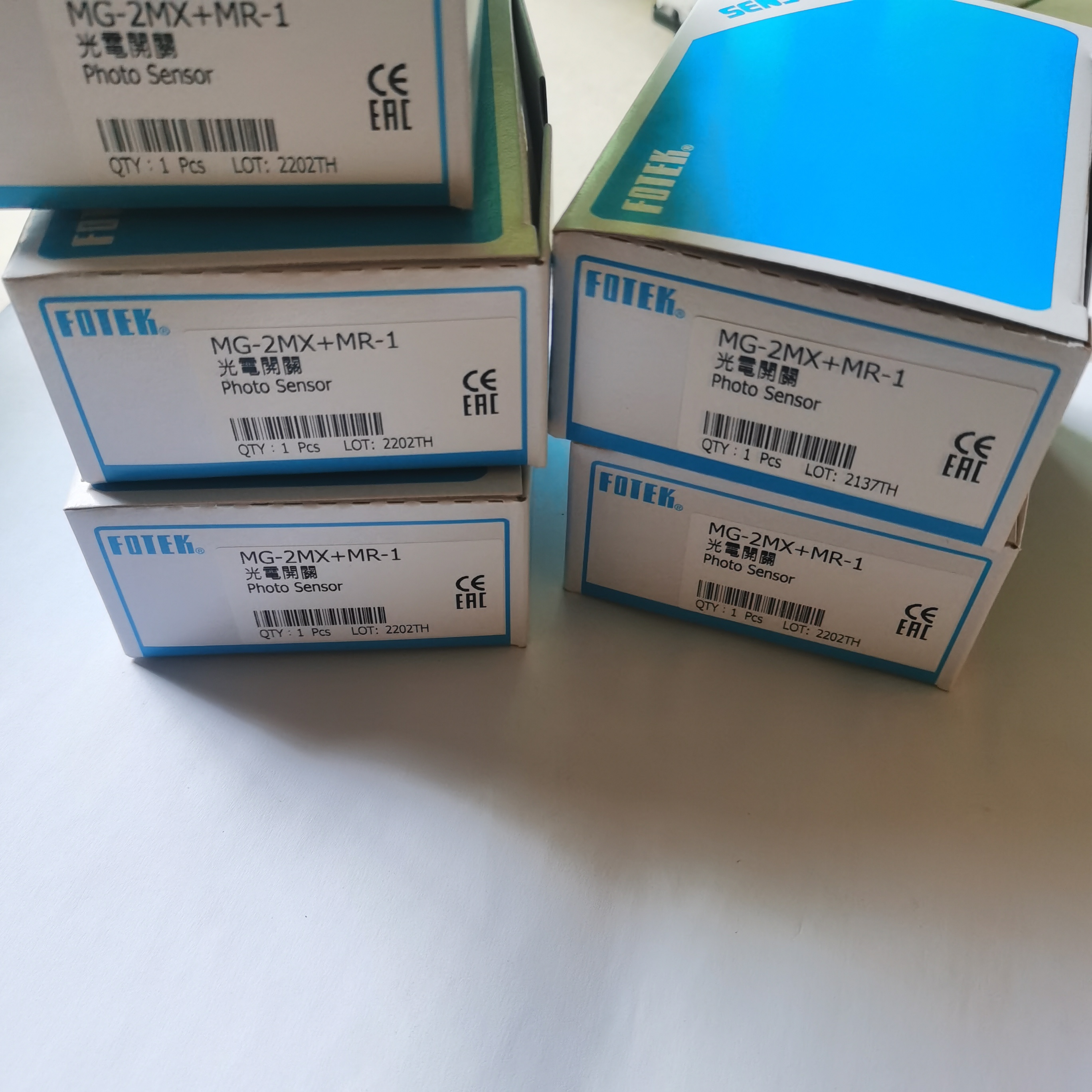 台湾阳明光电开关传感器FOTEK MG-2MX+MR-1 NPN PNP输出