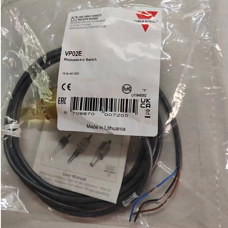 瑞士佳乐Carlo gavazzi光电液位传感器VP02E VP02EP 