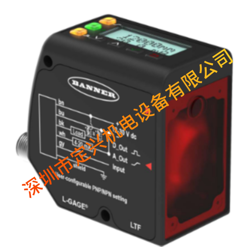 邦纳激光测距传感器LTF12IC2LDQ LTF24IC2LDQ