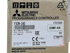 日本三菱PLC FX2N-2AD模拟量扩展模块