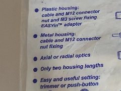 得力捷光电传感器S50-PR-5-F01-PP